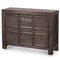 Panelled Storage Cabinet in Grey Lacquer 1