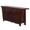 Antique Red Lacquered Sideboard 4