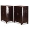 Mid-Sized Dark Lacquered Cabinets, Set of 2 3