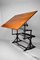 Industrial Architect’s Adjustable Drafting Table, Image 2