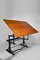 Industrial Architect’s Adjustable Drafting Table, Image 4