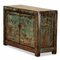 Distressed Green Lacquer Sideboard 4