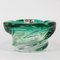 Emerald Green Crystal Centerpiece from Scailmont, Image 1