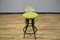 Metal and Fabric Stools, Italy, 1960s, Set of 3, Image 3