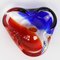 Vintage Murano Glass in Red and Blue, Image 2