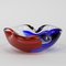 Vintage Murano Glass in Red and Blue, Image 1