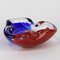 Vintage Murano Glass in Red and Blue, Image 4