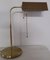 Vintage Brass Colored Swiveling Table Lamp, Image 1