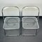 Mid-Century Plia Folding Chairs from Piretti, Italy, 1980s, Set of 2, Image 6