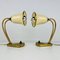 Mid-Century Murano Glass Bedside Lamps, Italy, 1950s Set of 2, Image 1