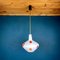 Mid-Century Multicolored Opaline Murano Glass Pendant Lamp from Stilnovo, Italy, 1950s, Image 4