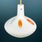 Mid-Century Multicolored Opaline Murano Glass Pendant Lamp from Stilnovo, Italy, 1950s, Image 8