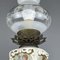 Vintage Porzellan & Messing Kronleuchter mit 3 Leuchten, Italien, 1950er 9