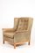 Mid-Century Swedish Lounge Chair in Patinated Leather by Arne Norell for Norell Möbel AB 7