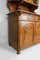 Art Nouveau Buffet in Carved Mahogany with Stained Glass, 1900s 13
