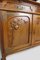 Art Nouveau Buffet in Carved Mahogany with Stained Glass, 1900s, Image 14