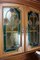 Buffet Art Nouveau in mogano intagliato con vetro colorato, inizio XX secolo, Immagine 9