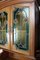 Buffet Art Nouveau in mogano intagliato con vetro colorato, inizio XX secolo, Immagine 8