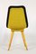 Mid-Century Grey & Yellow Chairs from Drevovyroba Ostrava, 1960s, Set of 4 9