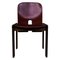 Modell 121 Esszimmerstühle aus rotem Leder & Nussholz von Afra und Tobia Scarpa für Cassina, 1967, 10er Set 16
