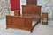 Art Nouveau Carved Bedroom Set attributed to Louis Majorelle, Set of 4 16