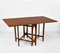 Mid-Century Teak Drop Leaf Dining Table by Bendt Winge, 1950s, Image 1