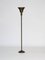 French Art Deco Brass Uplighter Floor Lamp, 1920s 12