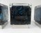 Blaue & Klare Murano Glas Deckenlampen von Limburg, 1960er, 4 . Set 12