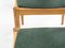 Vintage Solid Ash Wood Dining Chairs, Set of 4, Image 7