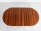 Danish Round Dining Table in Teak, 1960s, Image 6