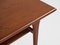 Midcentury Danish coffee table in teak with 2 levels 1960s, Image 5