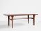 Midcentury Danish coffee table in teak with 2 levels 1960s, Image 1