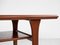 Midcentury Danish coffee table in teak with 2 levels 1960s 6