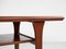 Midcentury Danish coffee table in teak with 2 levels 1960s, Image 6