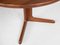 Danish Round Extendable Dining Table in Teak from Skovby, 1960s 7