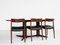 Danish Oval Extendable Dining Table in Rosewood, 1960s 3