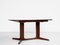 Danish Oval Extendable Dining Table in Rosewood, 1960s, Image 1