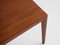 Midcentury Danish coffee table in teak by Severin Hansen for Haslev 1960s 5