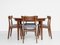 Danish Round Extendable Dining Table in Teak by Omann Jun, 1960s 2