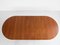 Danish Round Extendable Dining Table in Teak by Omann Jun, 1960s, Image 8