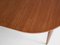 Danish Round Extendable Dining Table in Teak by Omann Jun, 1960s 10