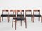 Sedie Mid-Century in teak di Henning Kjaernulf per Korup Stolefabrik, set di 6, Immagine 3