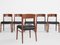 Mid-Century Chairs in Teak by Henning Kjaernulf for Korup Stolefabrik, Set of 6 4