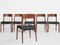 Sedie Mid-Century in teak di Henning Kjaernulf per Korup Stolefabrik, set di 6, Immagine 4