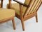 Midcentury Danish Easy Chairs in Oak and Teak, 1960s, Set of 2 10