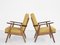 Midcentury Danish Easy Chairs in Oak and Teak, 1960s, Set of 2 2