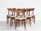 Danish Dining Chairs in Teak from Dyrlund, 1960s, Set of 6 1