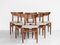 Danish Dining Chairs in Teak from Dyrlund, 1960s, Set of 6, Image 1