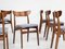 Chaises en Teck de Schiønning & Elgaard, Danemark, 1960s, Set de 6 2