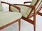 Mid-Century Paper Knife Sofa Set in Teak by Kai Kristiansen for Magnus Olesen, Set of 3 8